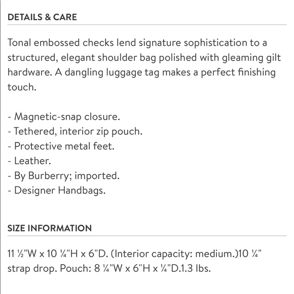 Burberry Canterbury small grain check shopper bag - Picture 9 of 17